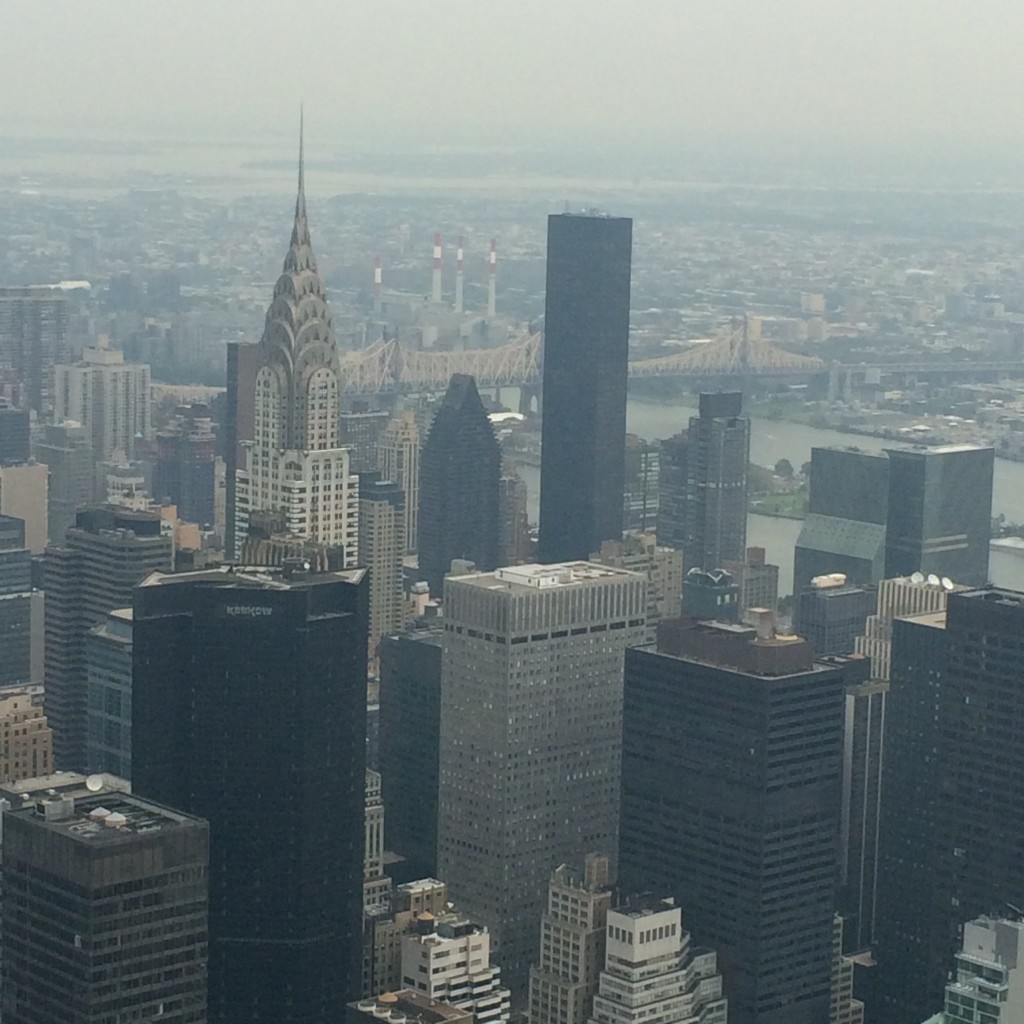 Vista do topo do Empire State Building